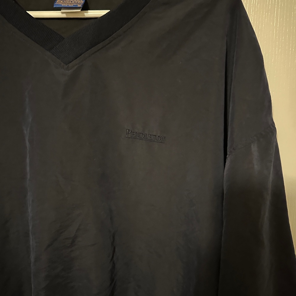 Vintage Pendleton Blue Pullover Windbreaker - image 4